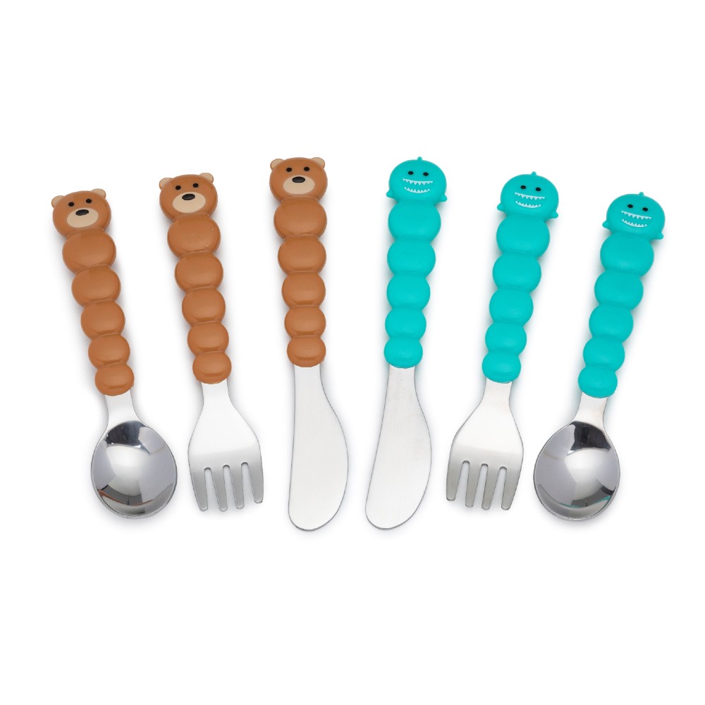 Bear & Shark Spoon, Fork