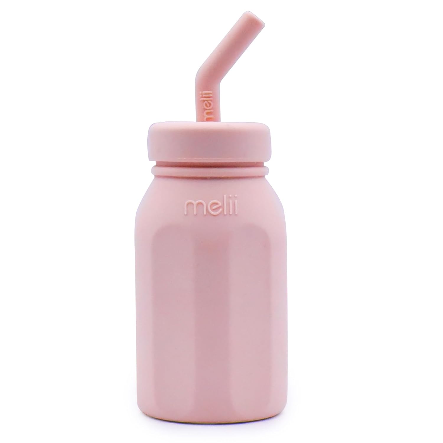 Silicone Bottle with Straw