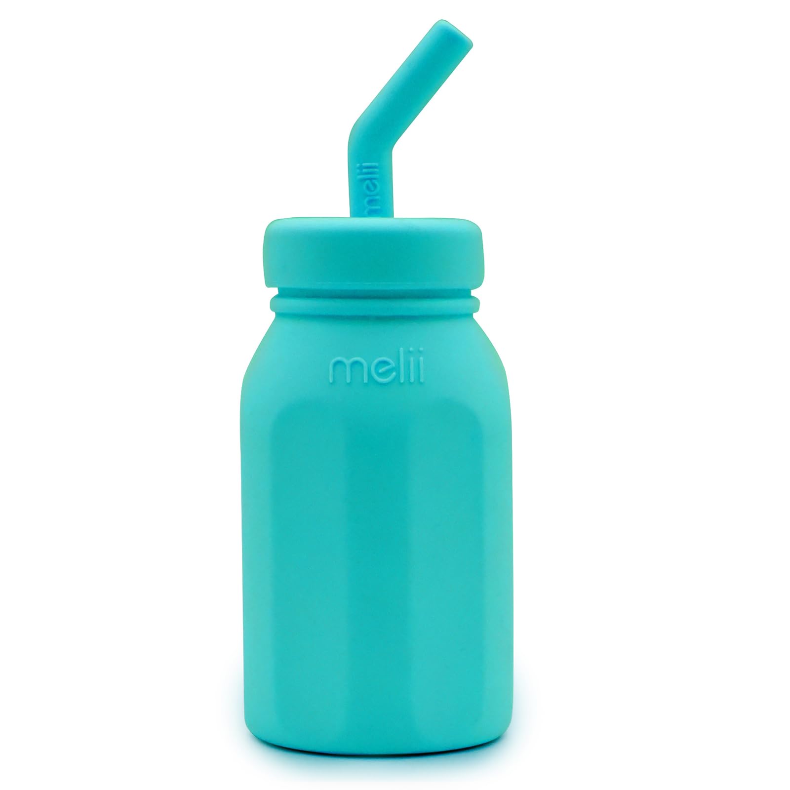 Silicone Bottle with Straw