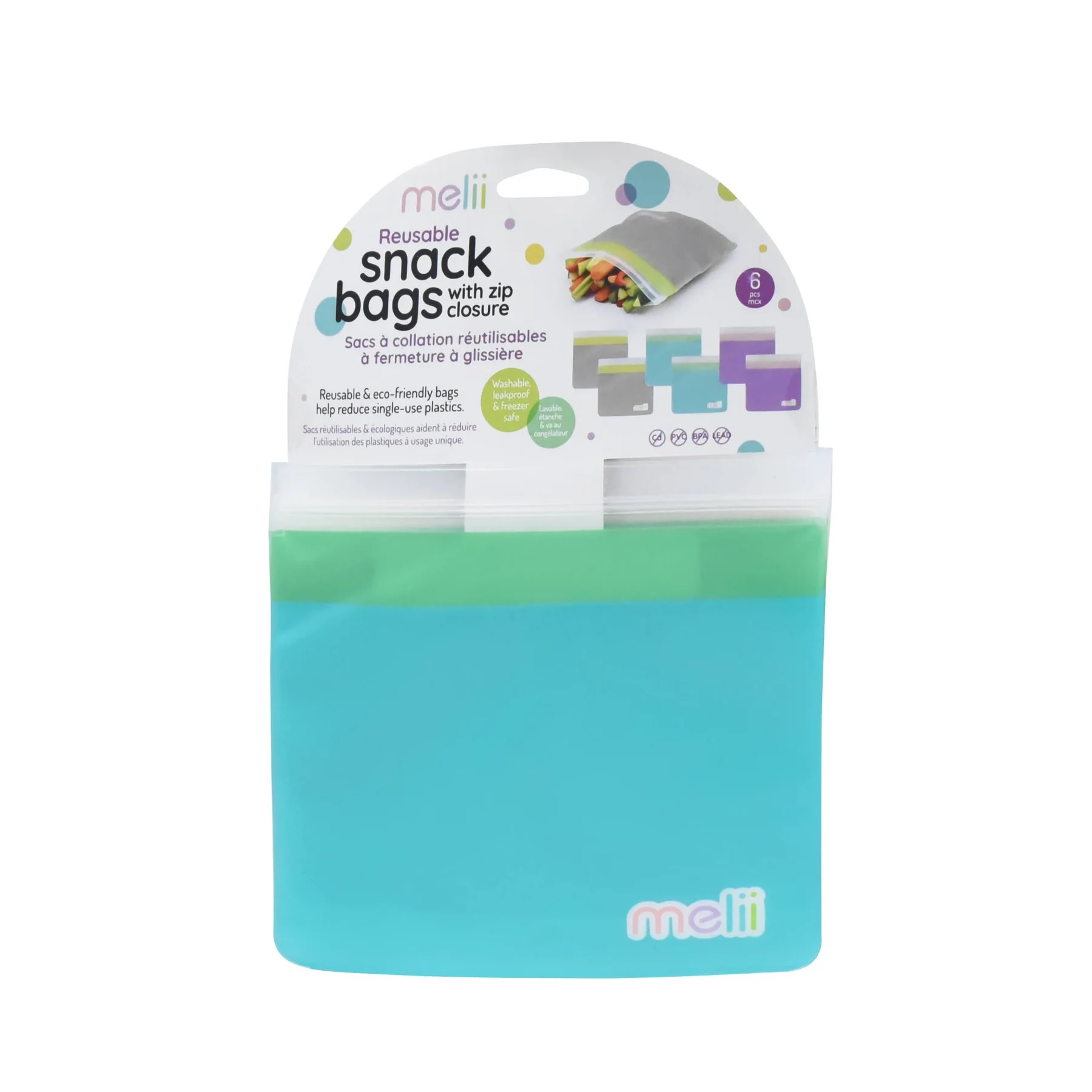 Contemporary Reusable Snack Bags