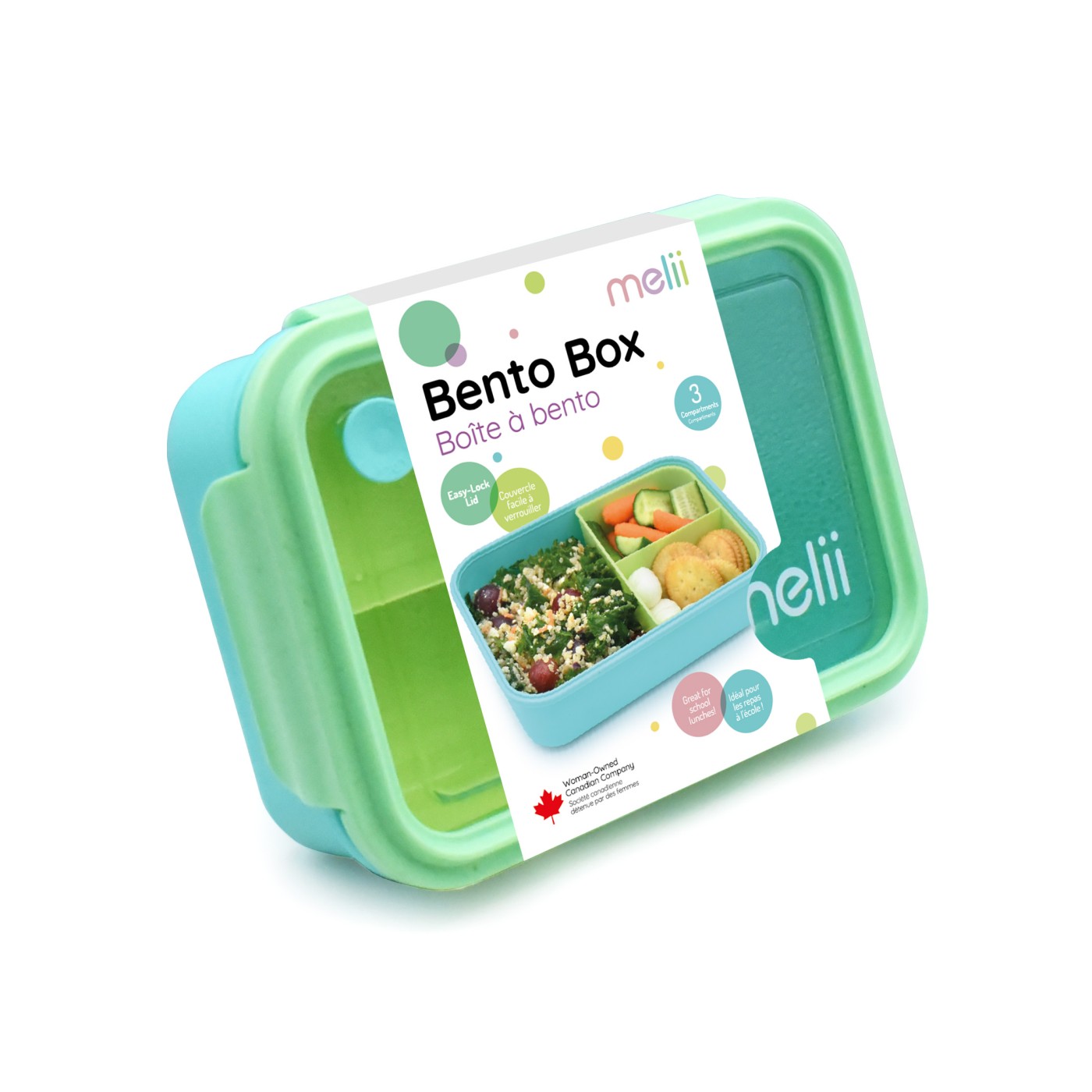 Bento - 1250 ml - blue, mint