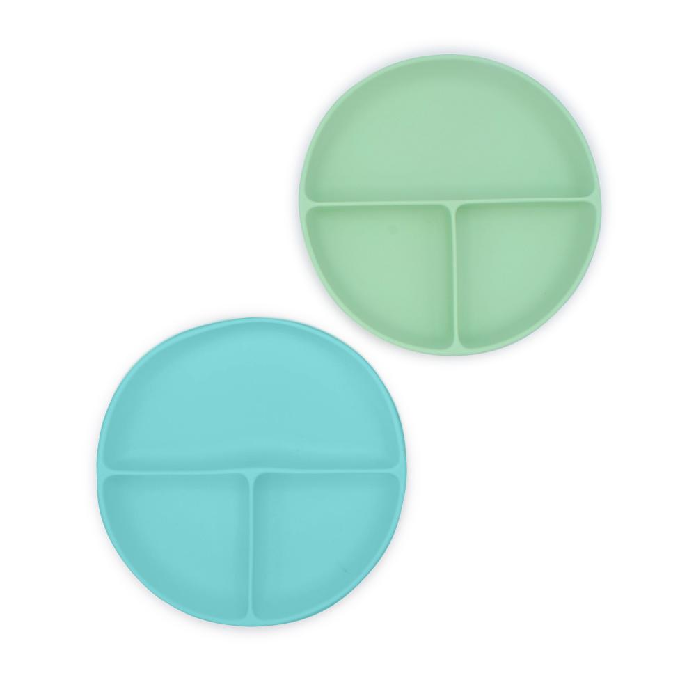 Silicone Plates - 2 Pack - Mint