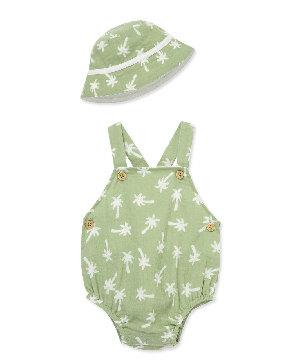 Palms Sunsuit-Hat