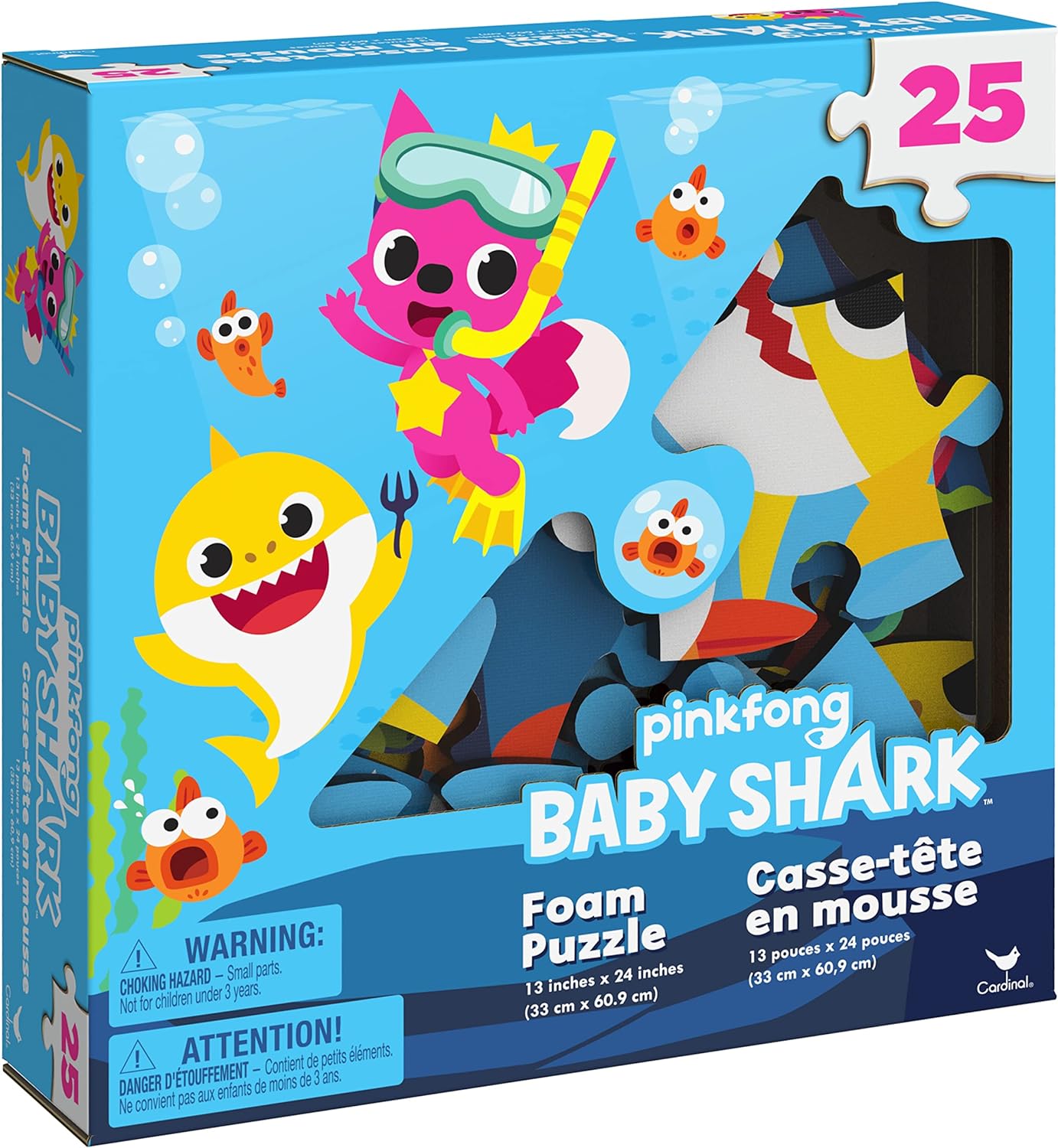 Baby Shark Foam Puzzle Mat Boxed