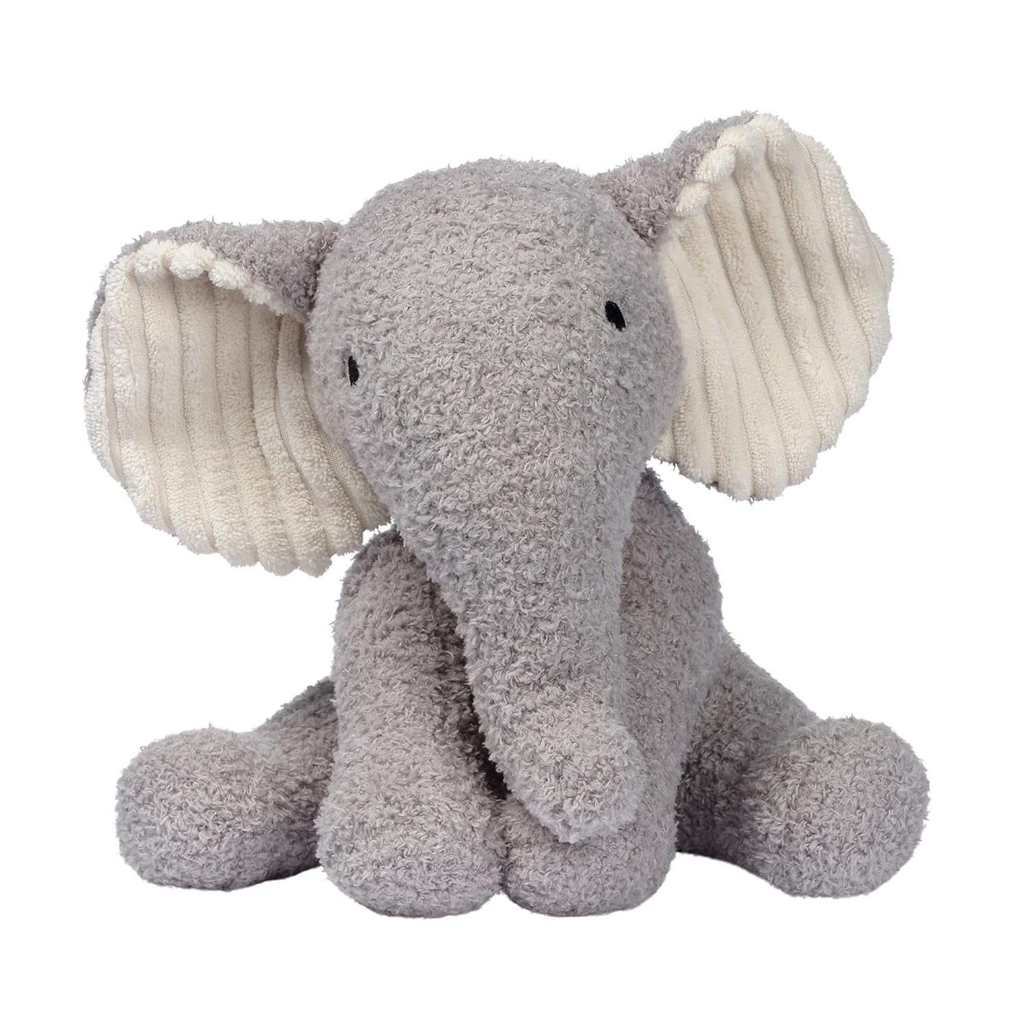 JUNGLE  PLUSH ELEPHANT - PEANUT