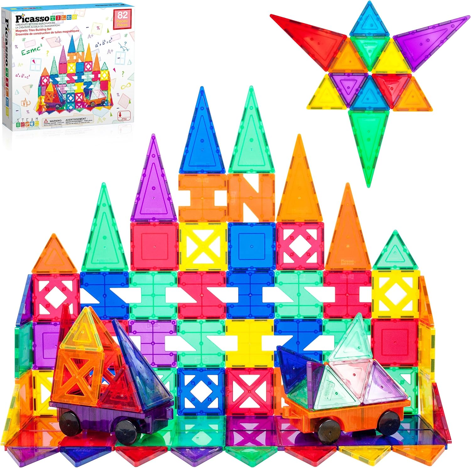82pc Magnetic Tiles