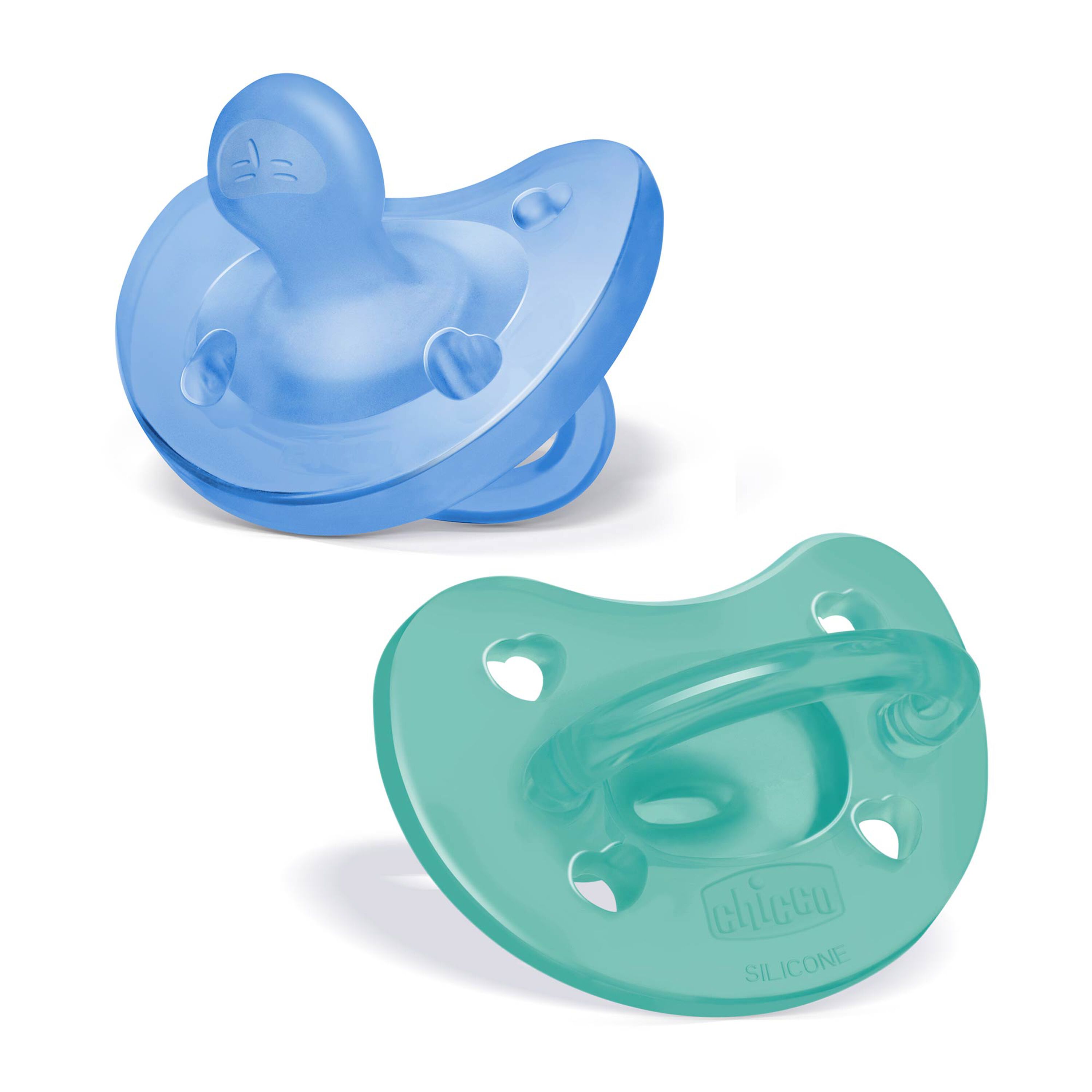 Orthodontic  Paci Blu/Grn 6-16M