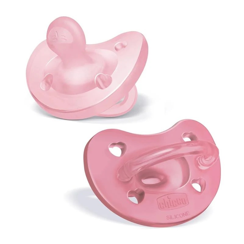 Orthodontic  Paci Pink 6-16m 2pk