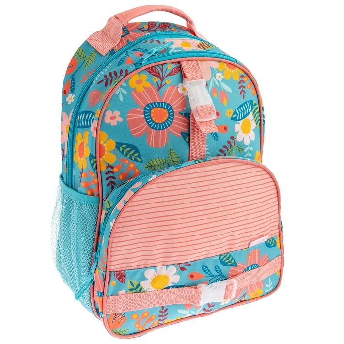 All Overprint Backpack Turquoise