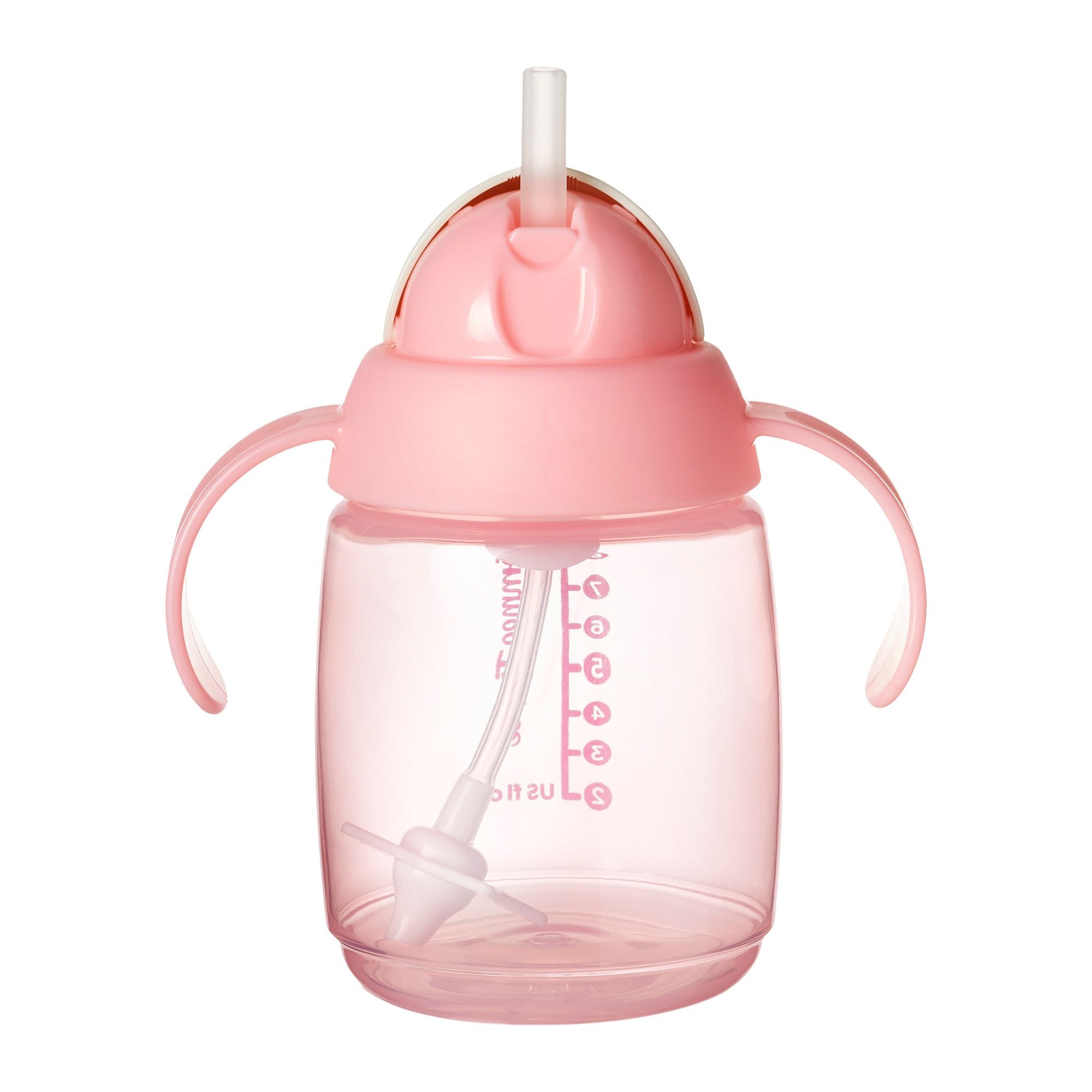 1X STARTER STRAW 8OZ PINK