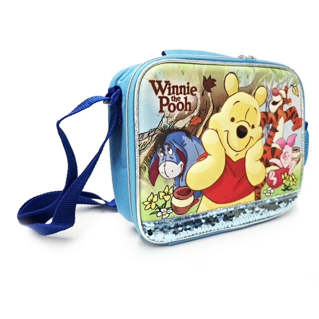 POOH 3D LUNCHKIT W SEQUINS