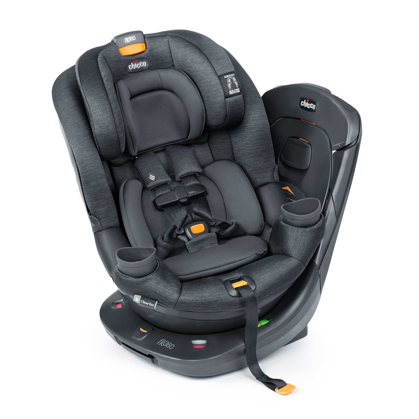 CLEARTEX ROTAT.CAR SEAT SLATE