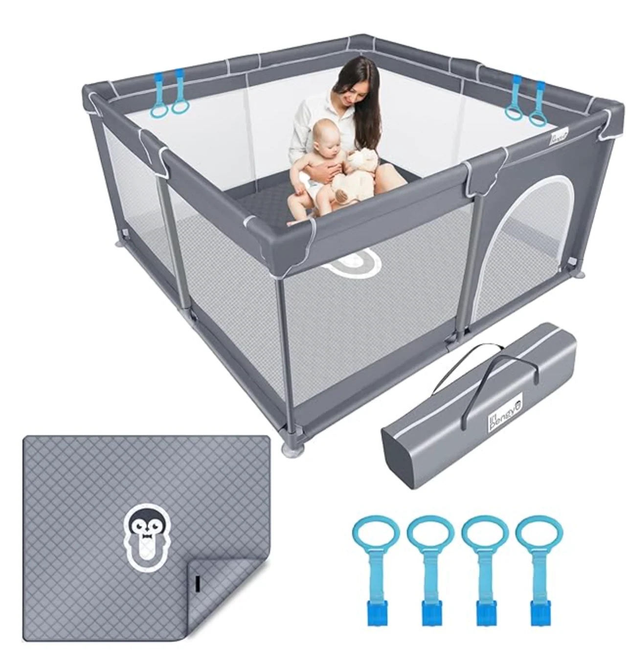 Li'l Pengyu  X-Lrg Baby PLAY PEN