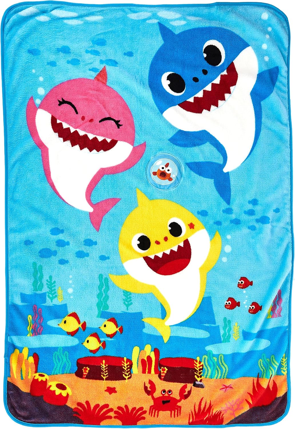 Baby Shark Musical Blanket