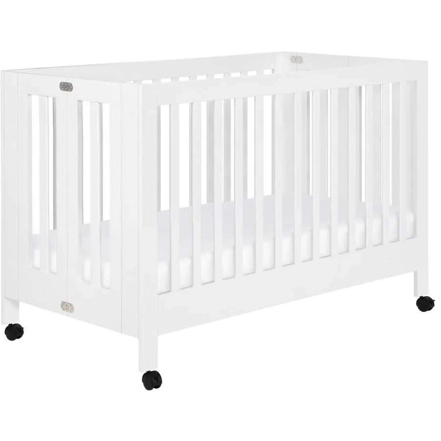 Maki Full-Size Folding Crib w/To