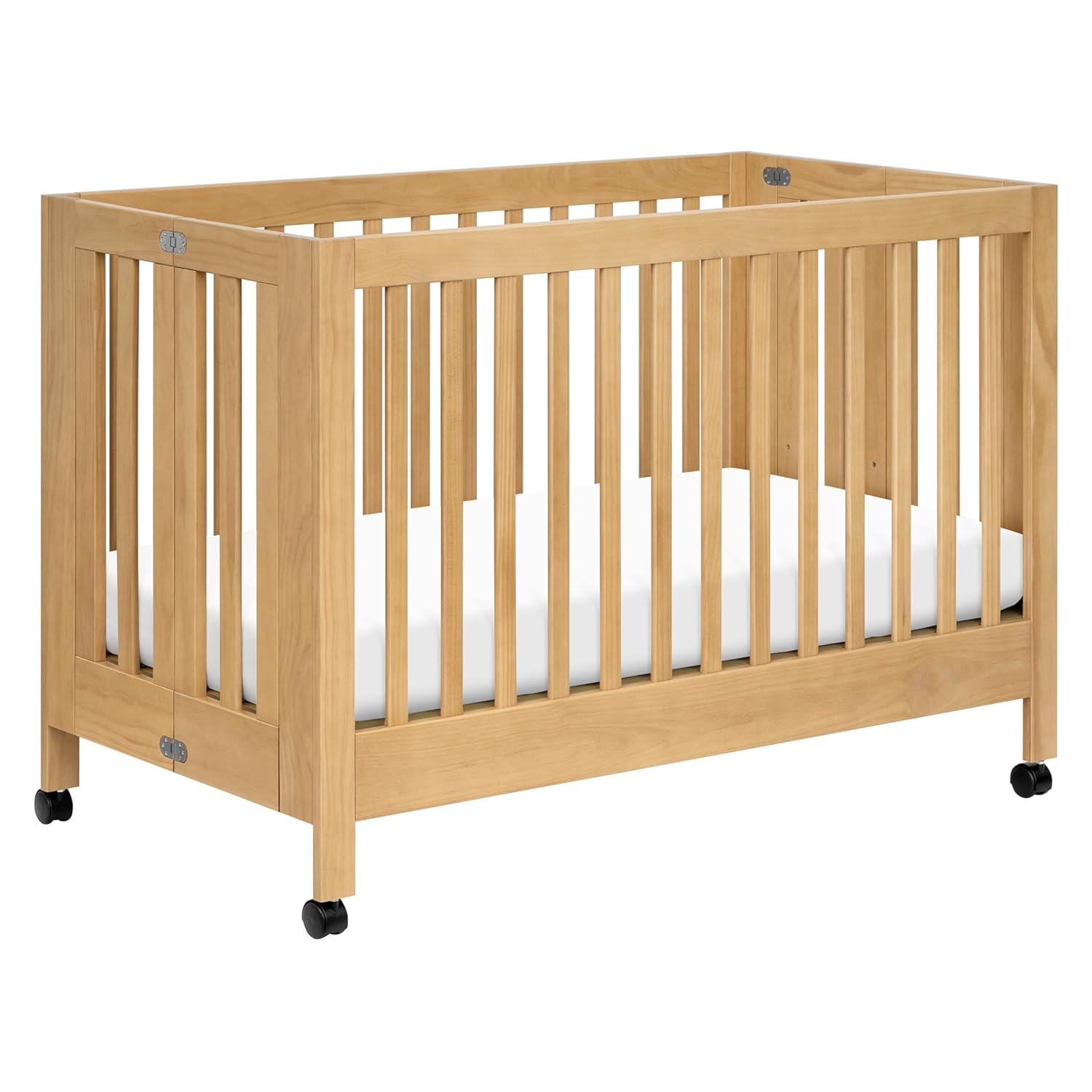 Maki Folding Crib-Honey