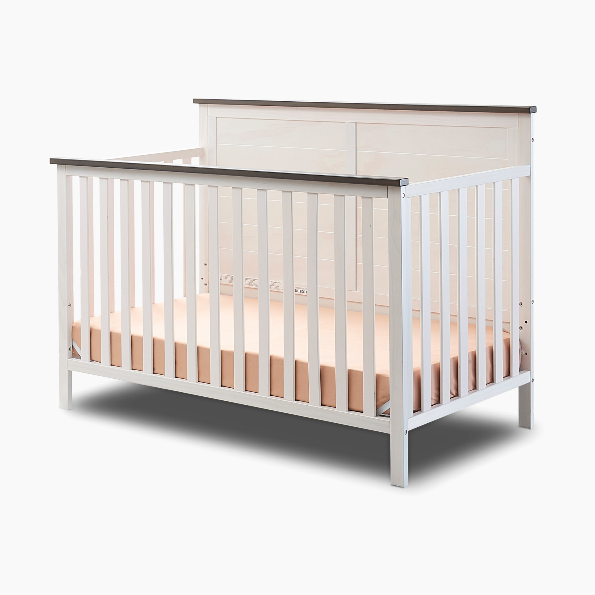ASHLEY 4 IN 1 CRIB - 2 TONE