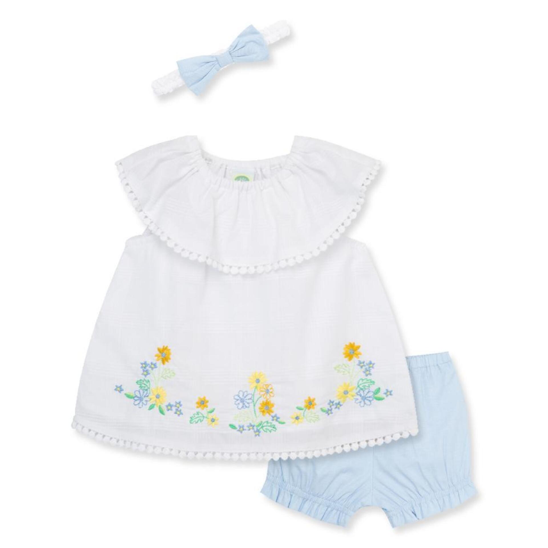 Floral Border Sunsuit