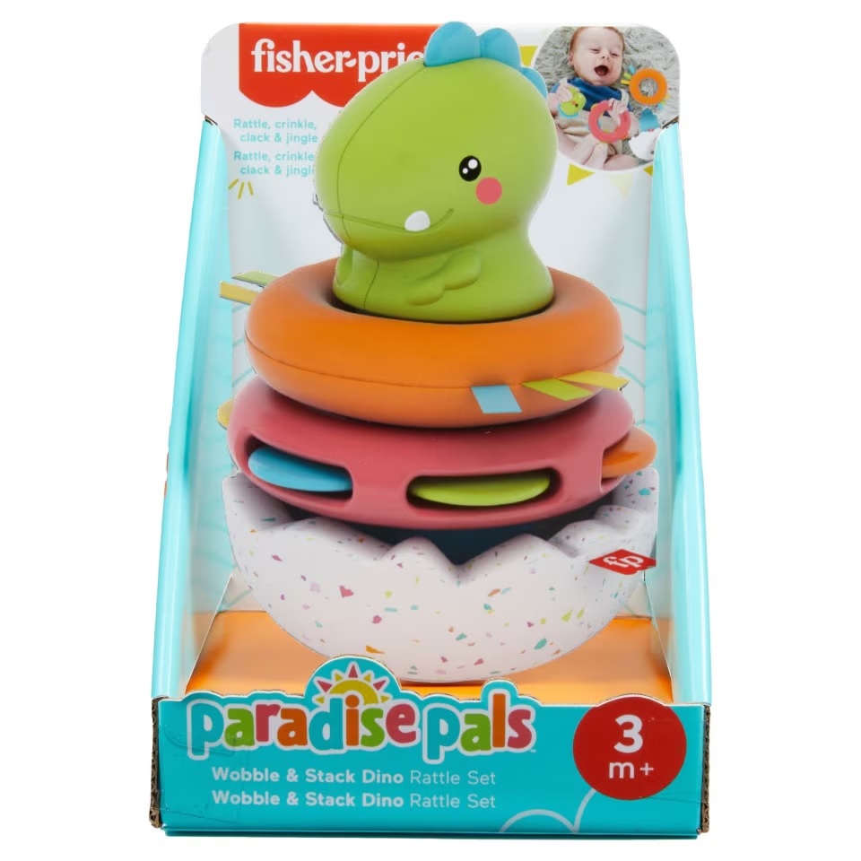 Paradise Pals Wobble & Stack Din