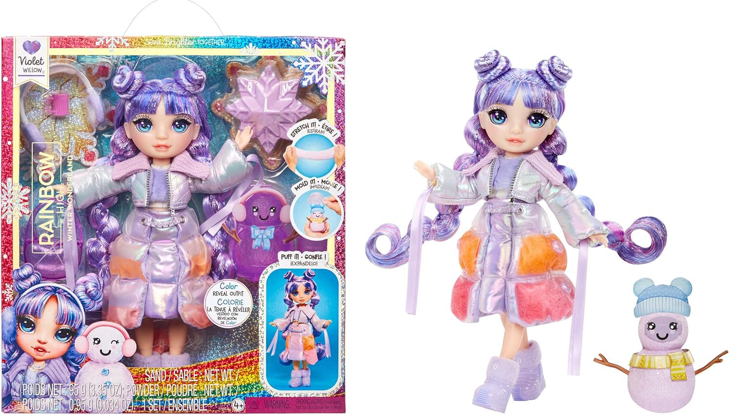 Rainbow High Doll Violet
