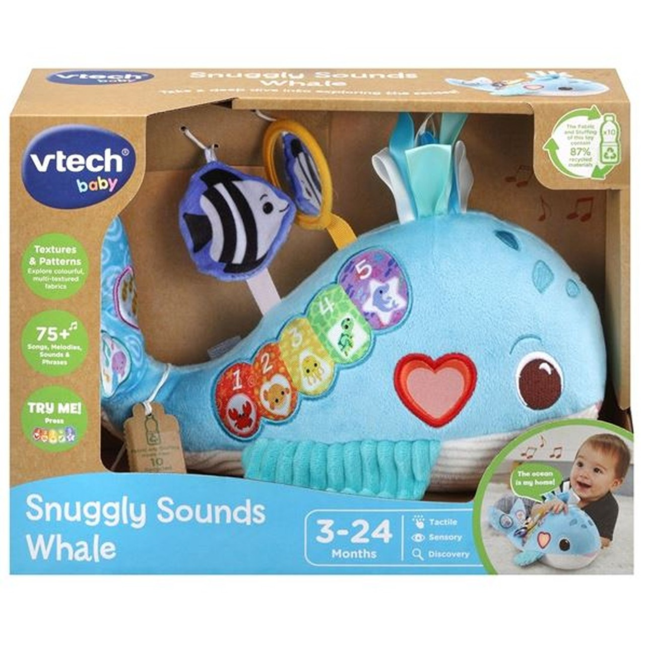 Snuggly Sounds Whale