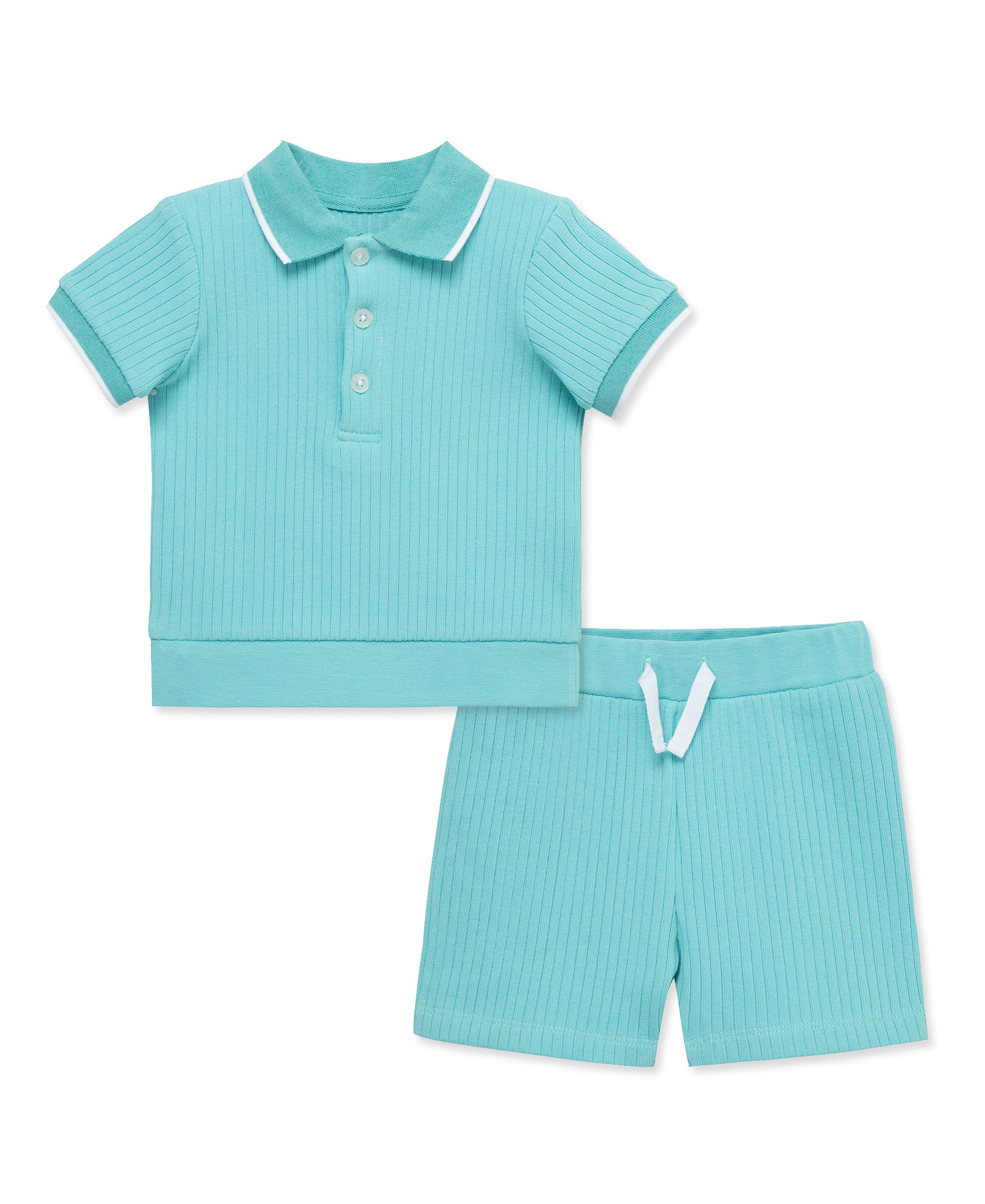 Aqua 2Pc Short Set