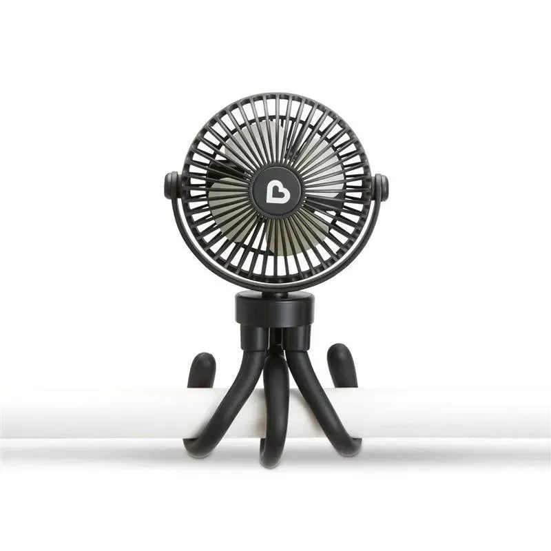 MULTI-USE STROLLER FAN-BLK
