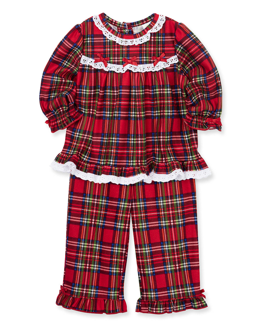 Girls Plaid 2pc PJ