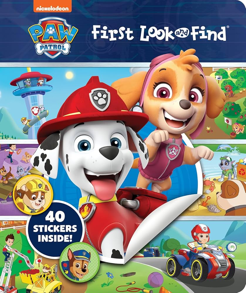 FLF & STICKERS PAW PATROL