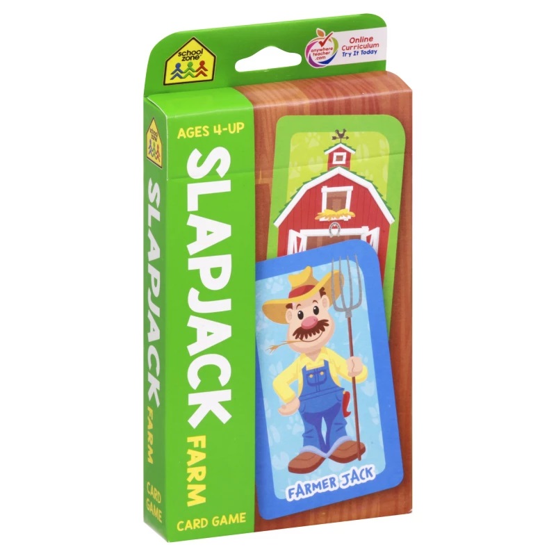 SLAPJACK FARM GAME CARD