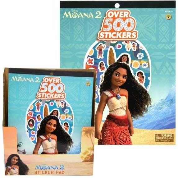Moana 8x10" Large Sticker Book