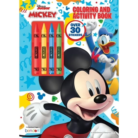 Mickey Mouse Activity Book