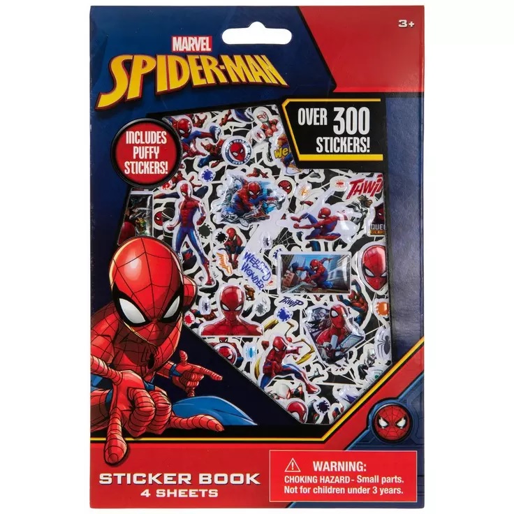 Spiderman Sticker Book