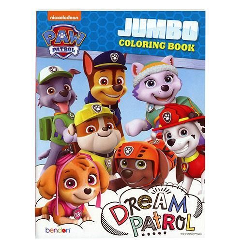 Paw Patrol 80pg Coloring Book