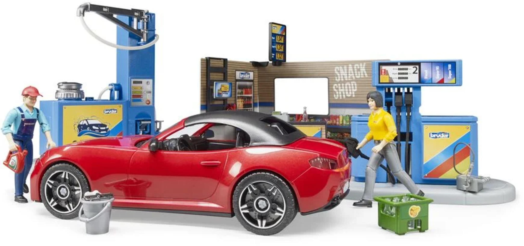 bworld Gas Station w Car Wash