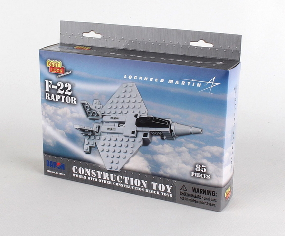 F-22 RAPTOR CONSTRUCTION TOY