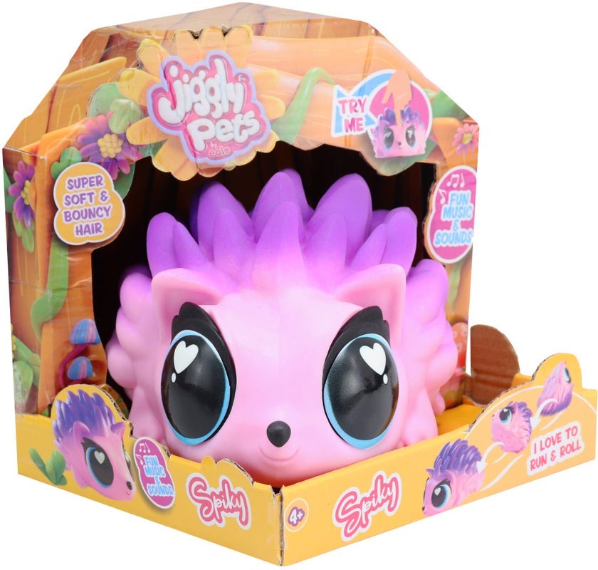JIGGLY PETS  SPIKY EL ERIZO CON