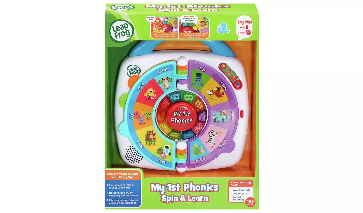 My 1st Phonics: Spin & Learn