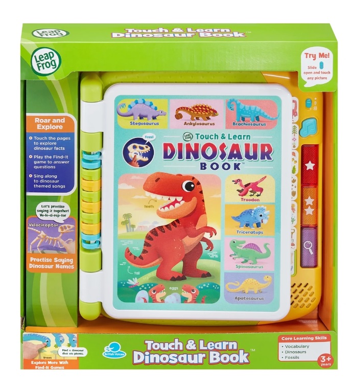Touch & Learn Dinosaur Book
