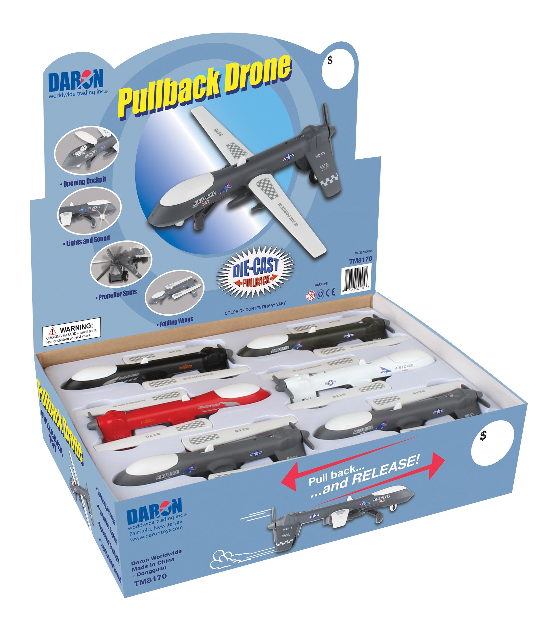 PREDATOR DRONE W/LIGHT & SOUND