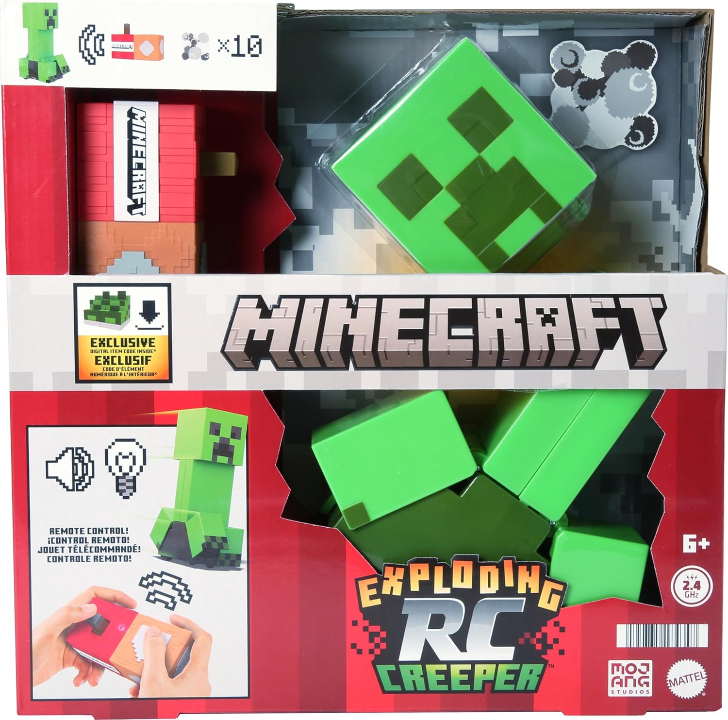 MC  EXPLODING CREEPER RC