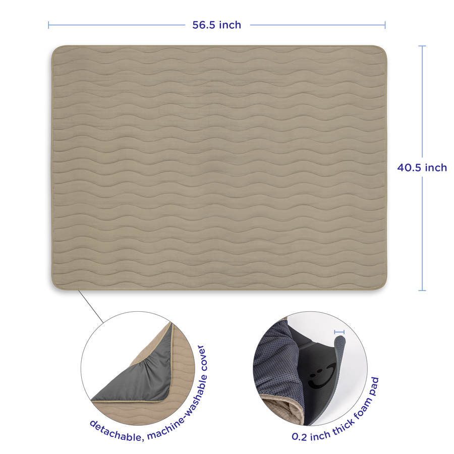 Ubbi Floor Mat & Cover Taupe