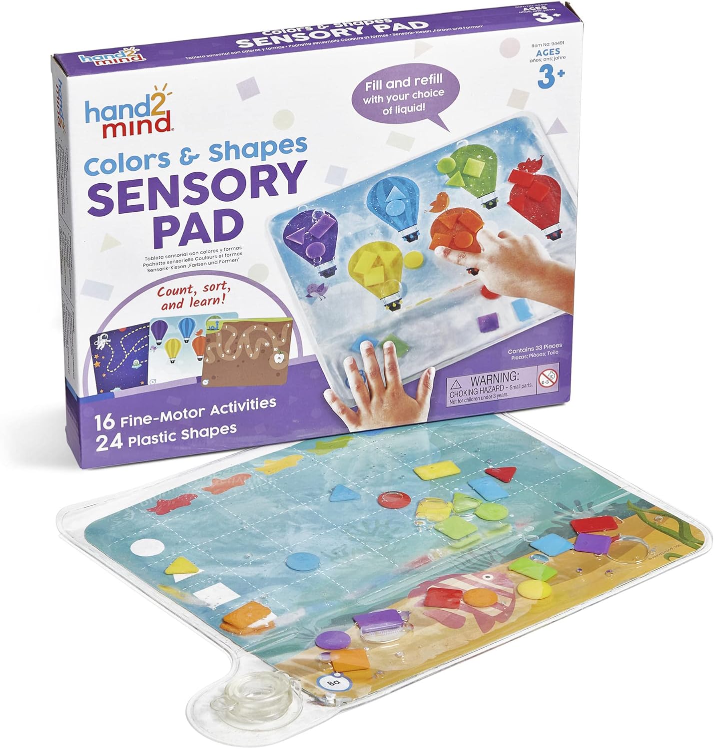 Colours & Shapes Sensory Pad
