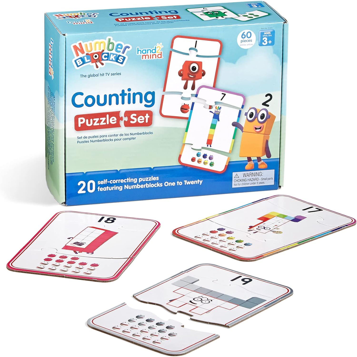 Numberblocks Simple Cut Puzzle 1