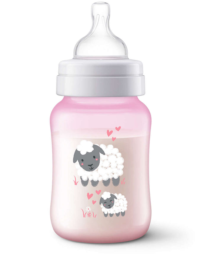 BOTTLE ANTI-COLIC 9OZ SHEEP