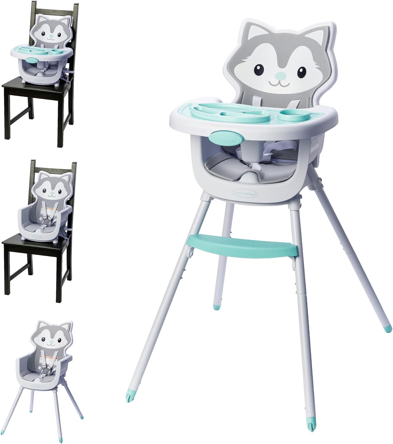 GROW-WITH HIGH CHAIR - HUSKY