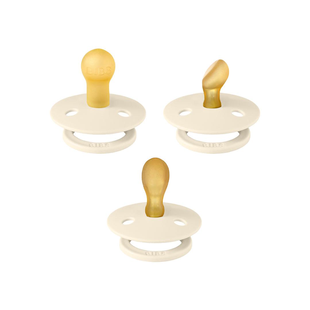 BIBS TRY IT 3PK IVORY STAGE 1