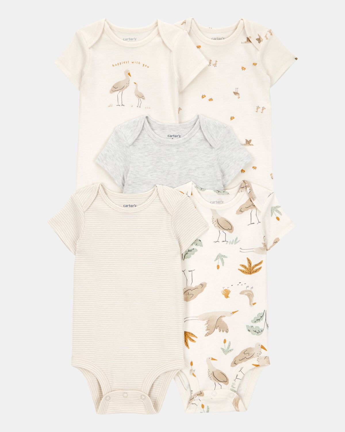 Carters 5pk Onesie Premie