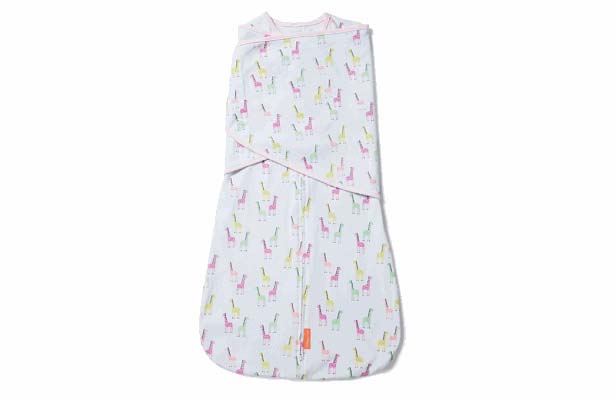 Wrap Pink Giraffes -XL