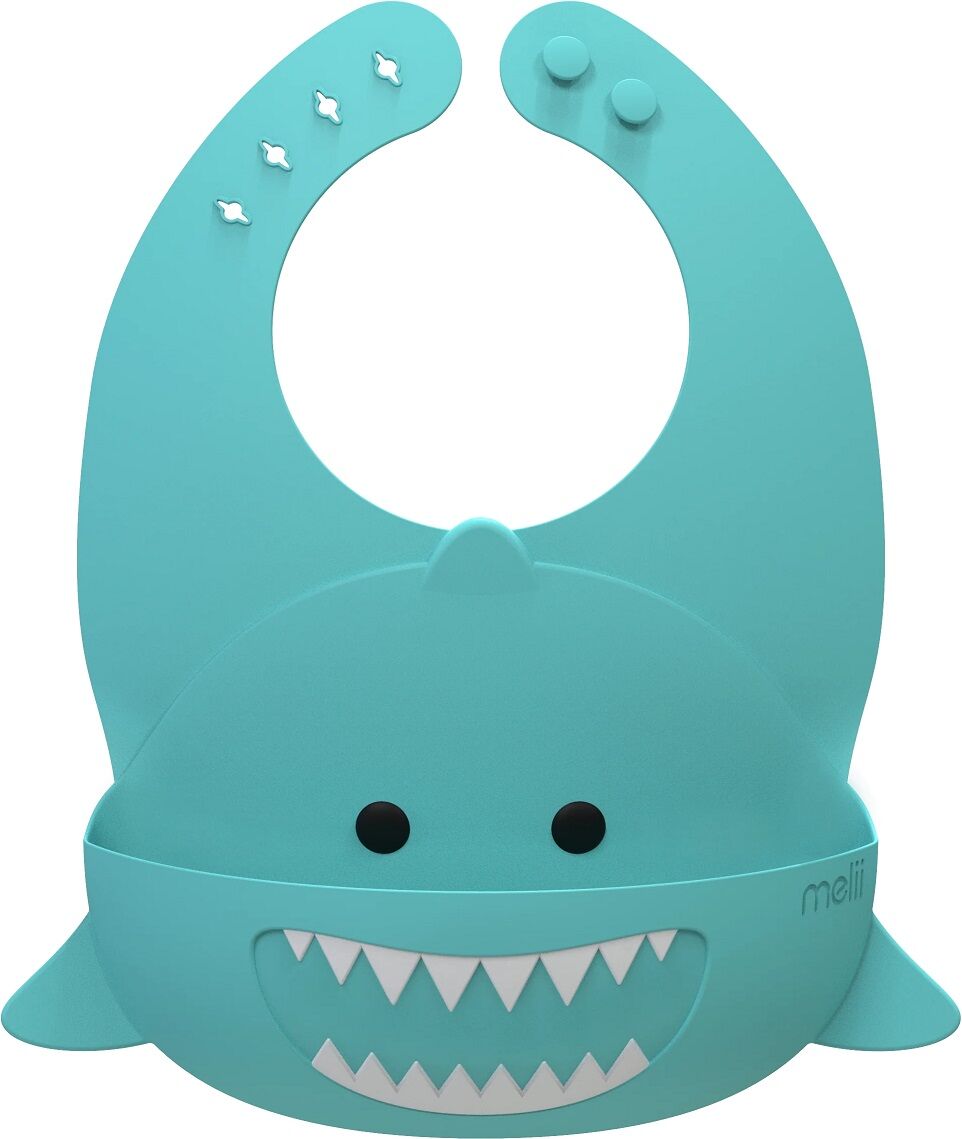 Silicone Shark Bib